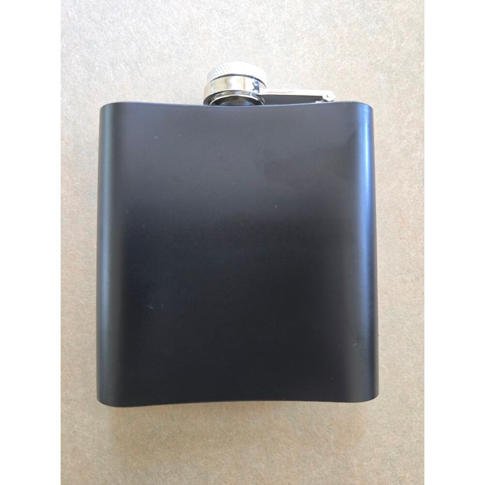 Knicks championship flask 2026 6oz black engraved handmade brunson - Picture 2 of 2
